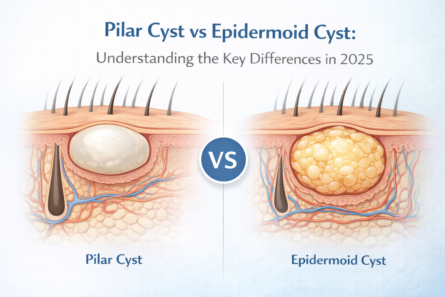 Pilar Cyst Vs Epidermoid Cyst Key Differences Treatment